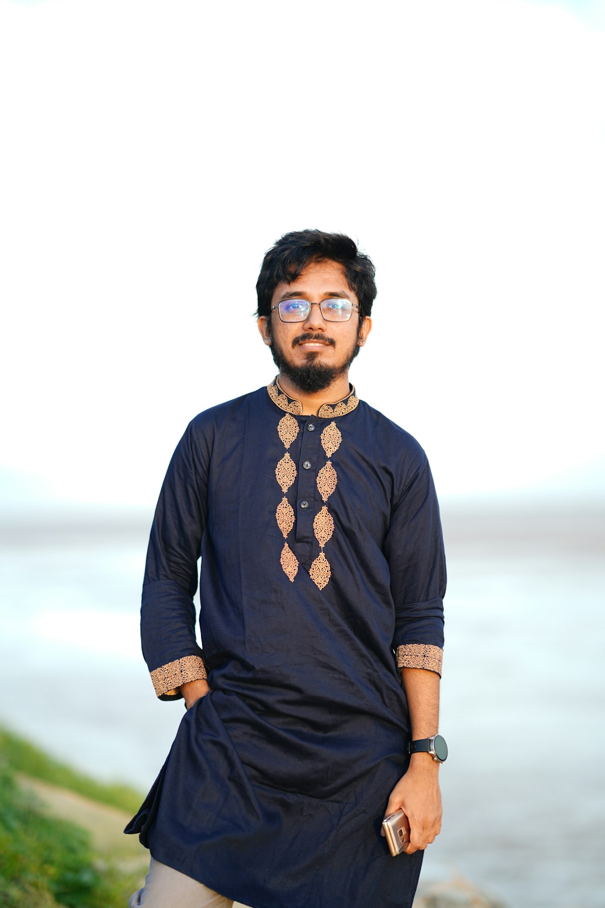 Indigo kurta